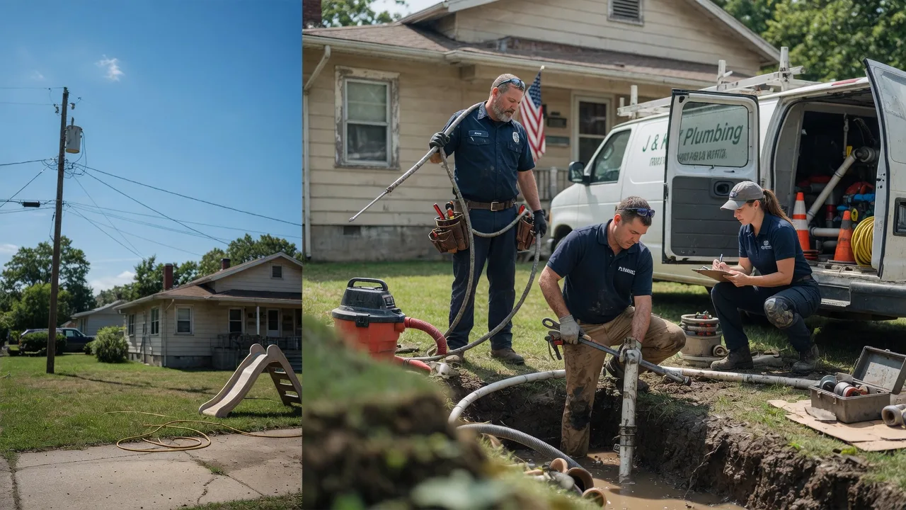 Drain Cleaning in Sandoval, IL near me
